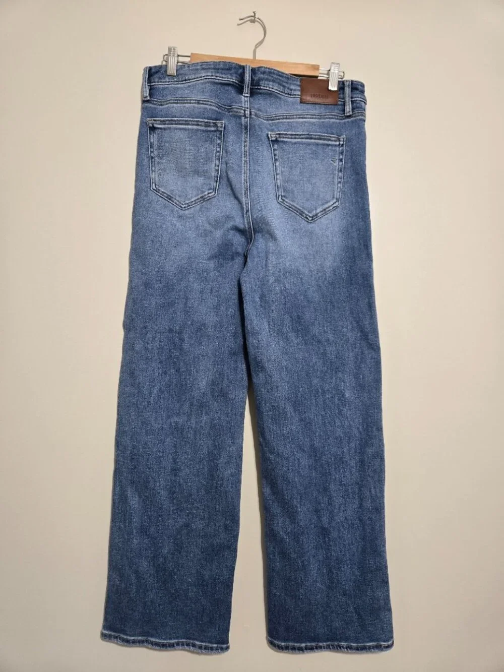 Hidden Jeans Women’s Straigh Leg Medium Dark Wash High Rise Denim Size 31